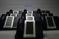 Lot of 10 Mitel 5330 IP VoIP Dual Mode Phones Handsets Gigabit Ethernet Stand picture