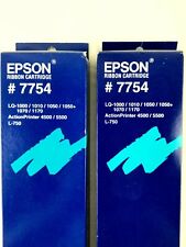 New Genuine EPSON 7754 Ribbon Cartridge Made In USA picture