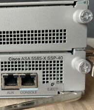 Cisco ASA 5585-X FireWall Chassis with SSP-40 MODULE and 1200W DUAL PWR picture