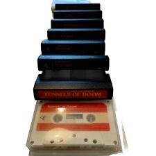 Texas Instruments Home Computer Comand Module Cartridge Lot of 7 + Doom Cassette picture