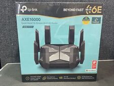 TP-LINK AXE16000 Quad-Band 7 Ports Wi-Fi 10Gbps Gaming Router BLACK NEW picture