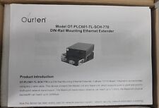 Ourten DIN-Rail Mount Versatile Ethernet Extender Over Any 2-Wire OT-PLC-601-TL picture