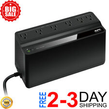 UPS Battery Backup Surge Protector 5 ft Power Supply Back Up 6 Outlet Cord 120V picture