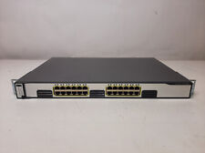 Cisco Catalyst 3750G 24 Port Gigabit Switch IP Base IOS 12.2 WS-C3750G-24T-S picture