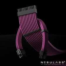 RGB PSU Customization Mod Sleeved Extension Power Supply GPU Braided Cable Kit picture