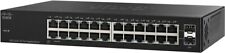Cisco 110 24 Port Gigabit Ethernet Switch with 2 x SFP SG112-24-NA picture