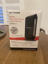 NETGEAR CM1000 Wired-Ethernet (RJ-45) Cable - CM1000100NAS (Black) picture