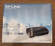 TP-Link ADSL2+ Modem Up to 24Mbps Downstream Bandwidth Model TD-8616 NEW SEALED picture