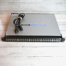 Cisco Linksys SRW248G4 48-Port 48x 10/100 + 4 Port Gigabit Switch w WebView READ picture