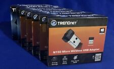 LOT OF 7 Brand New Trendnet N150 Micro Wireless USB Adapter TEW-648UBM SEALED picture