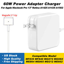 60W MagSafe 2 Power Adapter Charger for Apple MacBook Pro 13