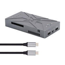 Chenyang With Fan Raid0 Hyper Adapter Dual NVME  to USB-C Raid0 Enclosure picture