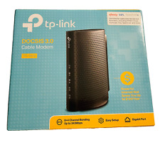 TP-Link DOCSIS 3.0 Cable Modem Black TC7610 TC-7610 Xfinity Cox picture