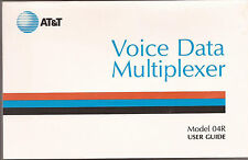 User Guide For the 04R Voice Data Multiplexer from AT&T - 1986 picture