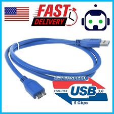 2 FT Micro USB 3.0 Flat Cable for WD My Passport & My Book External Hard Drive picture