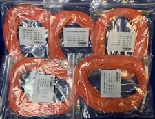 LC-PC Multimode 62.5/125 Duplex Fiber Optic Cable 25 Meter 3mm Jacket ⭐LOT OF 5⭐ picture