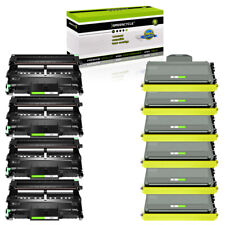 10 set - 6 TN360 Toner + 4 DR360 Drum For Brother HL-2140 2170W MFC-7340 7840W picture