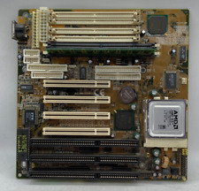 Vintage Shuttle HOT-569A Motherboard Socket 7 babyAT 128MB SDRAM AMD K6 300 MHz picture
