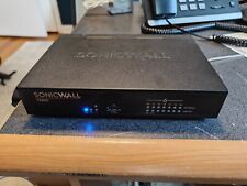 SonicWall TZ400 Wireless Firewall Tested Power W/Power Adapter READ picture