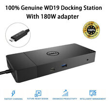 WD19 USB Type-C Thunderbolt For Dell Docking Station with 180W AC Power Adapter picture