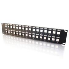 C2G/ Cables To Go Legrand - C2G Multimedia Patch Panel, Blank Keystone Patch ... picture
