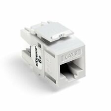 Leviton 61110-RW6 8-Wire Cat6 Jack 1-Pack White picture
