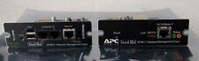 APC Schneider Bundle 1x AP9617 + 1x AP9631 Network Management Cards picture