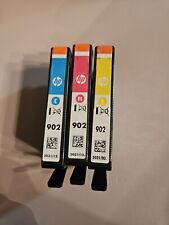 FACTORY SEALED HP 902 CYAN MAGENTA YELLOW INK CARTRIDGES picture