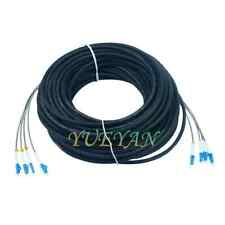 300M Field Outdoor LC-LC UPC 4 Strand 9/125Single Mode Fiber Optical Patch Cord picture