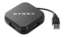 NEW Dynex DX-PCH5420 4-Port USB 2.0 Splitter Device Hub PC/Mac Computer BLACK picture