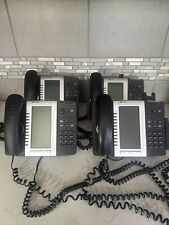 Lot Of (4) Mitel 5330 IP Phone 56007821 Business Phone W/Handset and Stand Reset picture