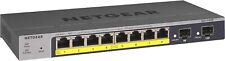 Netgear GS110TP 10-Port PoE Gigabit Ethernet Smart Switch, Managed - Black picture