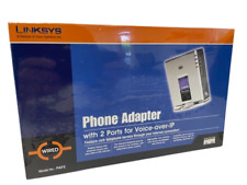 (Lot 100) NEW Linksys PAP2 Phone Adapter with 2 Ports for Voice-Over-IP picture