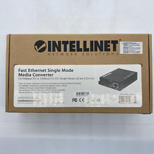 Intellinet IMC-SMSCF20KM Fast Ethernet Single Mode Media Converter. P/N 507332 picture