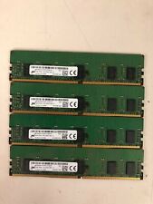 Lot of 4 Micron 8GB 1Rx8 PC4-2400T DDR4 Server Memory MTA9ASF1G72PZ-2G3B1IK picture
