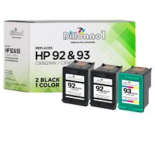 3 PACK For HP 92 93 Black & Color Ink For Photosmart 7850 C3125 C3140 C3150 C317 picture