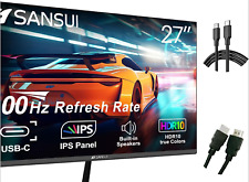 SANSUI Computer Monitors 27 inch 100Hz IPS FHD 1080P  for  working and gaming picture