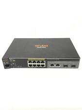 Aruba HPE J9780A 2530-8 POE+ 8 Ports Ethernet Switch No Power Adapter WORKING picture
