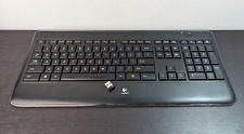 Logitech K800 Rechargeable Wireless Illuminated Keyboard w/ Dongle - Tested picture