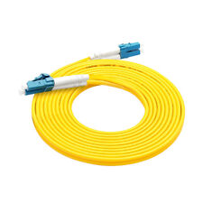 10Pcs 3 M LC-LC Duplex 9/125 Singlemode Fiber Optic Cable Patch Cord Wholesale picture