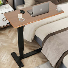 X-Large Rolling Laptop Desk Medical Adjustable Overbed Bedside Table With Wheels picture