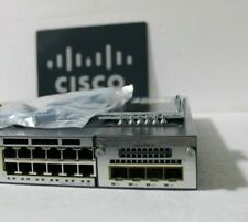 Cisco WS-C3750X-24P-S 24-Port PoE Gigabit 3750X Switch w/Dual AC-1 Year Warranty picture