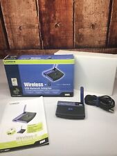 Linksys Model# WUSB11 Wireless-B USB Network Adapter w Box And Setup Guide EUC picture