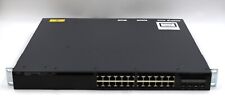 Cisco Catalyst 3650 24-Port PoE+ Gigabit Network Switch W/Ears P/N:WS-C3650-24PD picture