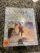 Vintage King’s Quest V for Color Macintosh 3.5” Floppy - Complete in Box picture