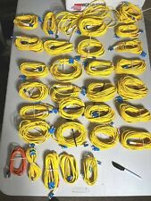 Large Lot of New LC to LC Duplex 62.5/125 Multimode Fiber Optic Patch Cables picture
