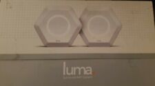 LUMA Intelligent Home Surround WiFi System White 2 Units Open Box  picture
