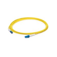 ADDON 1M LC (MALE) TO LC (MALE) YELLOW OS2 SIMPLEX RISER FIBER PATCH CABLE picture