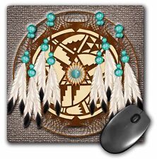 3dRose Designer One of A Kind Native American Art MousePad picture