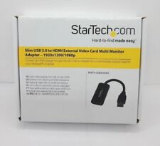 Startech.com Slim Usb 3 To Hdmi External Video Card Multi Monitor Adapter 1080P picture